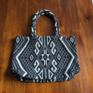 Loft Textured Bag Southwest Inspired Pattern
